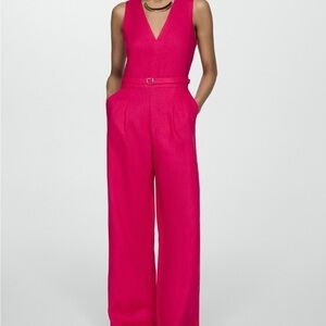 Mango pink jumpsuit